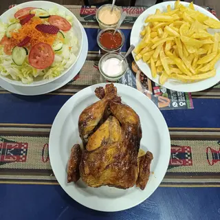 1 pollo ala brasa 