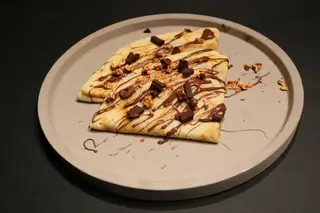 Clatite XL cu Nutella si banane