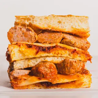 Focaccia Calaburger (Picante)