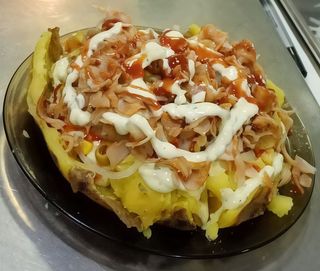 Patatas Asadas Con Atún