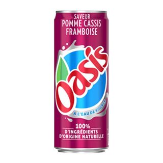 Oasis manzana,grosella negra, frambuesa 