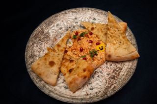 Hummus cu focaccia
