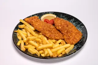 Pileći odrezak u cornflakes panadi