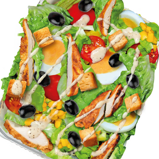 Hut Salad Chicken Garden