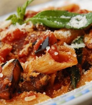 Rigatoni alla Norma  - porzione