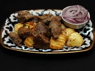 Казан кебаб из говядины