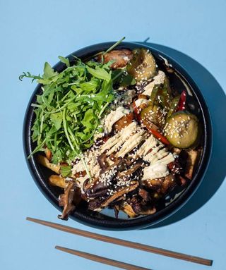 Frytki z Karmelizowanym Boczkiem