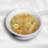 Chicken soup with noodles