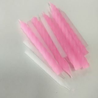 Bougie normal rose où blanc 