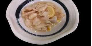 116. Pollo con salsa di limone