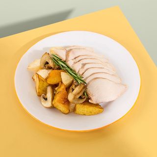 Курка-сувід «Ципа на городі» з овочами