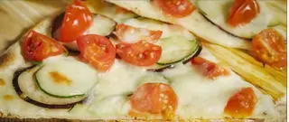 Pizza piatto verdure