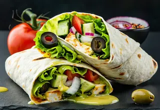 Wrap Halloumi