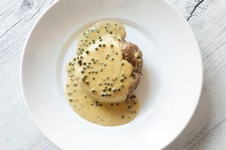 Filetto al pepe verde