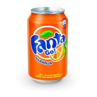 Lata Fanta Naranja