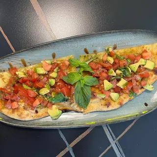 Bruschetta con aguacate