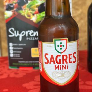 Cerveja Sagres Mini 200ML