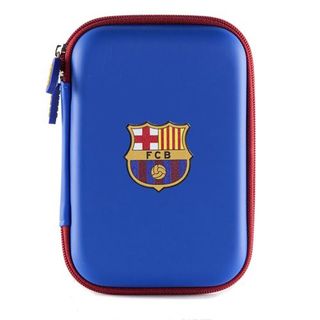 Funda Para Disco Duro 2,5" Fc Barcelona Azul Escudo - 8436589910454