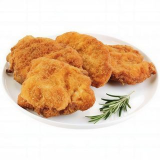 Pollo crujiente con patatas