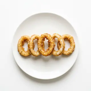 Aros De Calamar Fritos (5 Uds.)