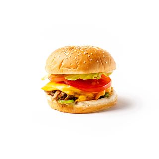 Sándwich vegetal con queso