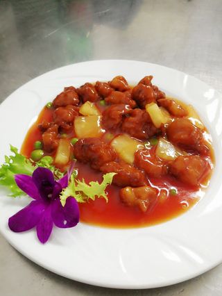 112 Maiale in salsa agrodolce 咕老肉