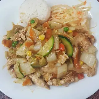Kurczak z warzywami