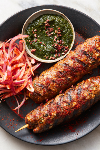 Mint Seekh Kebab
