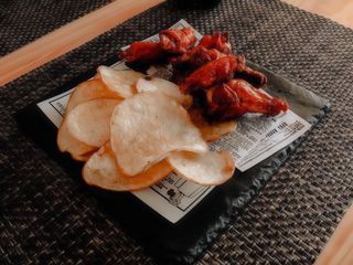 Asinhas de Frango Picantes