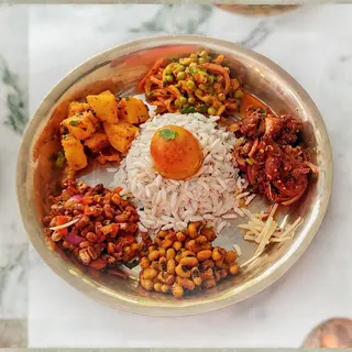 Chicken Newari Khaja Set