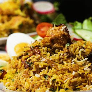 Chicken tikka biryani