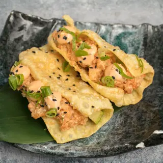 Tacos de langostino