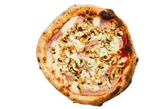 Pizza Prosciutto E Funghi (30X30 Cm.)