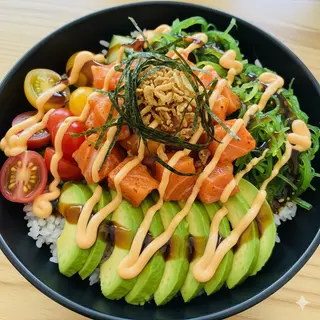 SALMONE AFFUMICATO POKE