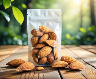 Confezione di mandorle salate 200 g