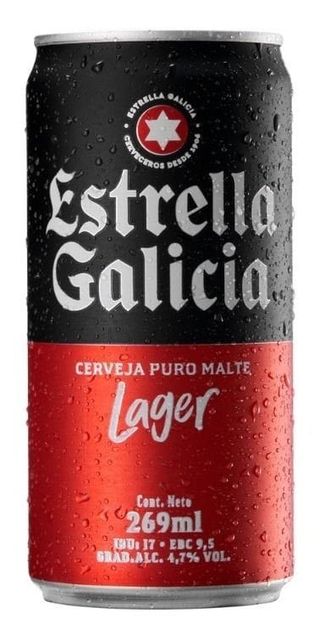 Cerveza Estrella Galicia (330 Ml.)