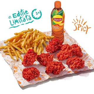 8 pc. Sauce´d Nuggets Large Meal
