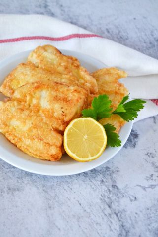 Dose de Filetes de Pescada C/ Batata e Arroz