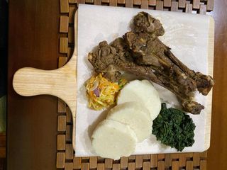 Ribs With Ugali