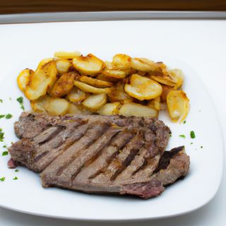 Lomo Con Patatas Fritas