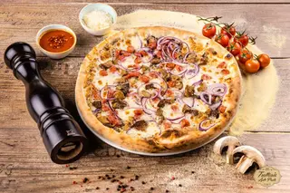 Pizza speciale  La Caccia Ø 32cm