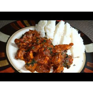 Ugali Chicken 