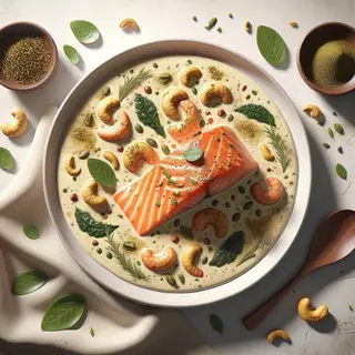 Fish malai methi
