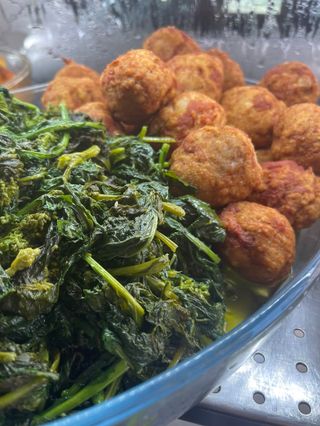 Polpette di tonno con friarielli 