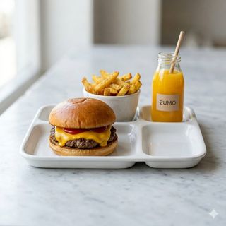 Menú Infantil Hamburguesa