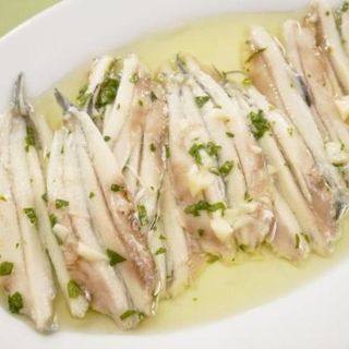 Tapa De Boquerones En Vinagre