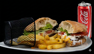 Mornarski sendvič 450gr & Coca Cola 0.33