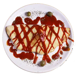 Calzone-preklopljena pizza 27 cm