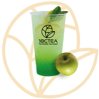 Green apple green tea