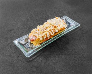 Onion Parmesan Hot Dog